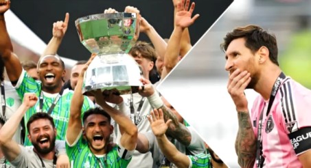 ম্রিয়মান মেসি, লিগস কাপের শিরোপা হাতছাড়া হয়ে গেলো মায়ামির