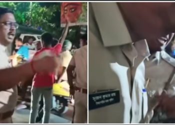 “হিন্দু-মুসলিম মারাতে এসেছো, পেছনে ঢুকিয়ে দেবো” -ফের এক পুলিশ আধিকারিকের গালাগালির ভিডিও পোস্ট করে নিন্দায় সরব হলেন শুভেন্দু অধিকারী 