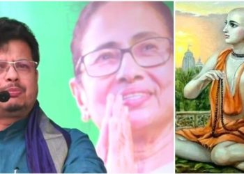 মমতা ব্যানার্জির প্রশস্তি গাইতে গিয়ে কোনো মনিষীকে ছাড় দিচ্ছেন না তৃণমূল নেতারা ; নবতম সংযোজন সিপিএম থেকে তৃণমূলে আসা ঋতব্রত ব্যানার্জি 