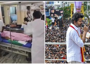 তামিলনাড়ুতে অভিনেতা বিজয়ের রাজনৈতিক সবাবেশে পদপিষ্ট হয়ে মৃত অন্তত ৩১ ; দুঃখ প্রকাশ করলেন প্রধানমন্ত্রী 