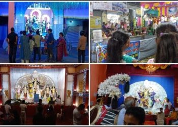 মহাষষ্ঠী থেকেই জমজমাট পূর্ব বর্ধমান জেলার ভাতার বাজার 