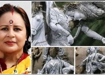 শুভেন্দু অধিকারীকে “কুকুর” বললেন বিএনপি নেত্রী অর্পনা দাস, তার কথায় বাংলাদেশের হিন্দুদের উপর কোনো নির্যাতনই হয়না ; এদিকে ফের ভাঙচুর দুর্গা প্রতিমা 