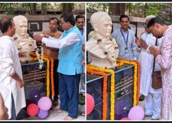 বিদ্যাসাগরের আবক্ষ মূর্তির উন্মোচনের মধ্য দিয়ে এই মহান মনিষীর ২০৬তম জন্মজয়ন্তী উদযাপন করল বর্ধমান শহরের স্বেচ্ছাসেবী সংগঠন 