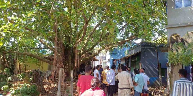 জেলাপরিষদের অধিগ্রহণ করা জায়গায় পুরানো একটা বটগাছের ডালপালা কাটতে আসাকে কেন্দ্র করে উত্তেজনা ভাতারের আমারুনে