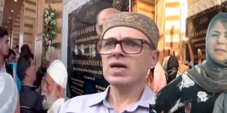 জম্মু-কাশ্মীরের মুখ্যমন্ত্রী ওমর আবদুল্লাহ ও পিডিপি প্রধান মেহবুবা মুফতির “জিহাদি” চরিত্র,  অশোক স্তম্ভ ভেঙে ফেলা তাদের মতে সঠিক কাজ  