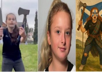 ব্রিটিশ বামপন্থী সরকারের তোষণ নীতির বিরুদ্ধে প্রতিবাদের মূর্ত প্রতীক হয়ে উঠেছে স্কটল্যান্ডের ১২ বছরের কিশোরী লোলা 