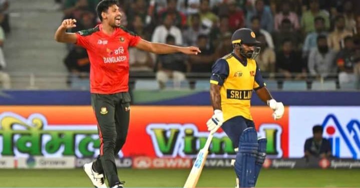 এশিয়া কাপের প্রাক্তন চ্যাম্পিয়ন শ্রীলঙ্কাকে ৪ উইকেটে হারিয়েছে বাংলাদেশ