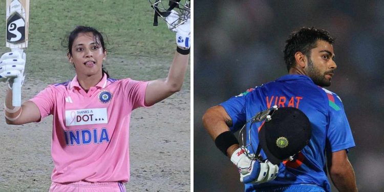 ইতিহাস গড়লেন স্মৃতি মান্ধানা, এই বিষয়ে বিরাট কোহলির রেকর্ড ভেঙে দিলেন তিনি 