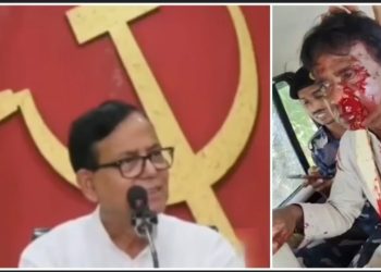 নাগরাকাটায় বিজেপি সাংসদ- বিধায়কের উপর হামলা আরএসএস করেছে : সিপিএমের মহম্মদ সেলিমের অদ্ভুত দাবি ; বিজেপির সজল ঘোষ বললেন : “ওরা আপনার খালা তুতো ফুুফা তুতো ভাই, আরএসএস নয়”