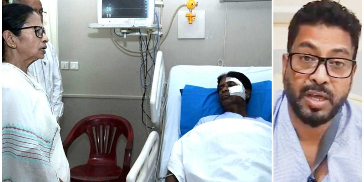 “রাজনৈতিক সৌজন্যের নামে এটা তৃণমূল কংগ্রেসের একটা ঘৃণ্য রাজনীতির উদাহরণ” : গুরুতর আহত সাংসদ খগেন মুর্মুর স্বাস্থ্যের খোঁজ নিতে যাওয়া মুখ্যমন্ত্রীকে শঙ্কর ঘোষের কটাক্ষ 