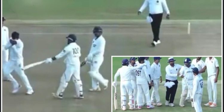 অনুশীলন ম্যাচে হঠাৎ মেজাজ হারিয়ে মুশির খানের দিকে ব্যাট নিয়ে তেড়ে গেলেন পৃথ্বী শ, তুমুল হট্টগোল মাঠে 