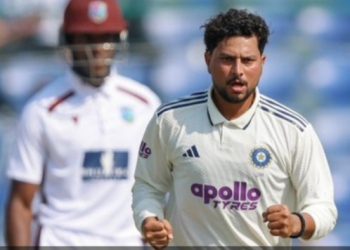 ওয়েস্ট ইন্ডিজের বিপক্ষে দ্বিতীয় টেস্টে দুর্দান্ত বোলিং করে বিশ্ব রেকর্ড গড়েছেন কুলদীপ যাদব