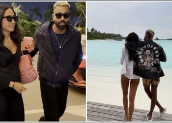 নতুন বান্ধবী মাহিকার সাথে চুটিয়ে প্রেম করছেন হার্দিক পান্ডিয়া  