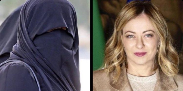 বোরখা পরলে ৩০০০ ইউরো জরিমানা, মসজিদে বিদেশি অনুদান বন্ধ ; “ইসলামী বিচ্ছিন্নতাবাদ” রুখতে নতুন বিল আনলেন ইতালির প্রধানমন্ত্রী জর্জিয়া মেলোনি 