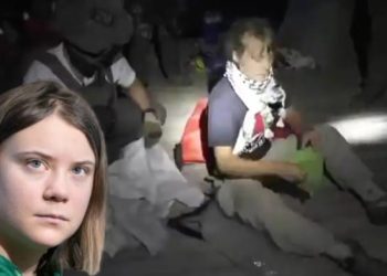 ইসরায়েলের বিরুদ্ধে ভীষণ ষড়যন্ত্র শুরু করেছে ইউরোপের কিছু দেশ, গাজায় উসকানি দিতে গিয়ে আটক হামাসপন্থী সুইডিশ জলবায়ু  কর্মী গ্রেটা থানবার্গ 