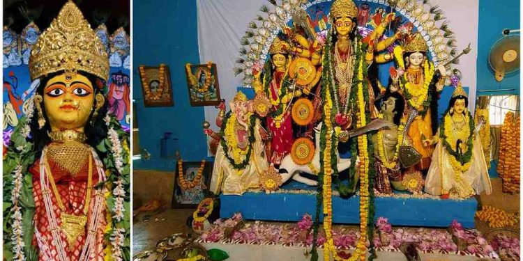 বিদ্যুৎ বিচ্ছিন্ন করে দুর্গামূর্তির কয়েক লক্ষ টাকার গহনা চুরি, কাঠগড়ায় খোদ পুলিশ, তোলপাড় পূর্ব বর্ধমানের কেতুগ্রাম 