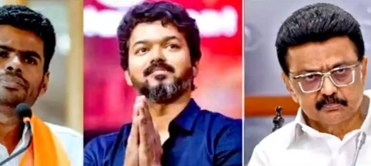 স্টালিনকে কোনঠাসা করতে দক্ষিণী সুপারস্টার বিজয়ের দলের সাথে জোট বাঁধছে বিজেপি,করুর পদদলিত ঘটনার পর বিরাট রাজনৈতিক পট পরিবর্তন তামিলনাড়ুতে  