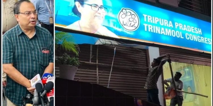 আগরতলায় কুনাল ঘোষকে পাঠিয়ে কি ঝুঁকি নিলেন মমতা ব্যানার্জি ? 