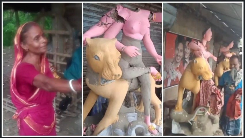 ফের প্রতিমা ভাঙচুর, এবারে মন্দিরবাজারে রঙ করা একাধিক প্রতিমা ভাঙচুরের অভিযোগ ; ভিডিও শেয়ার করে শুভেন্দু অধিকারী বলেছেন : “বাংলাদেশ কেও পেছনে ফেলে দিচ্ছে মমতা ব্যানার্জির পশ্চিমবঙ্গ” 