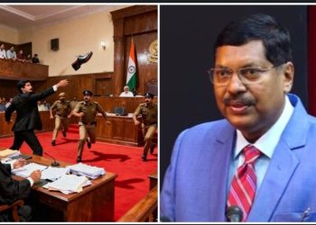 হিন্দু ধর্ম নিয়ে বিতর্কিত মন্তব্যের জের, প্রধান বিচারপতি গাভাইয়ের দিকে জুতো ছুড়লেন আইনজীবী 