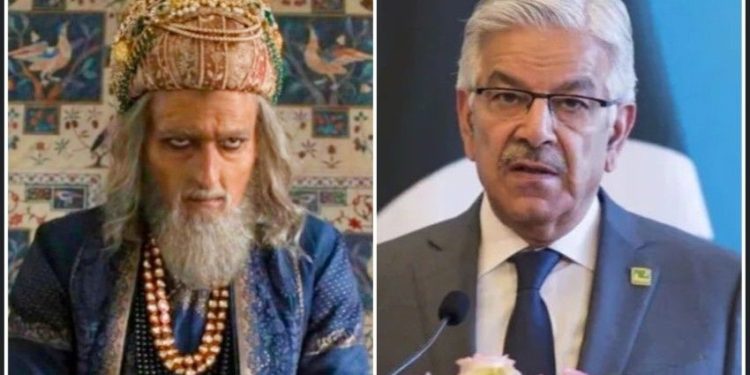 ‘আওরঙ্গজেব ভারতকে ঐক্যবদ্ধ করেছিল’ বলে মন্তব্য করে বিদ্রুপের শিকার হচ্ছেন   পাকিস্তানের প্রতিরক্ষামন্ত্রী ; পাশাপাশি তিনি ভারতের সাথে ফের যুদ্ধ হবে বলেও জানান 