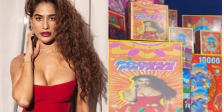 আতশবাজির ‘ব্র্যান্ড অ্যাম্বাসেডর’ হলেন অভিনেত্রী পুনম পান্ডে 