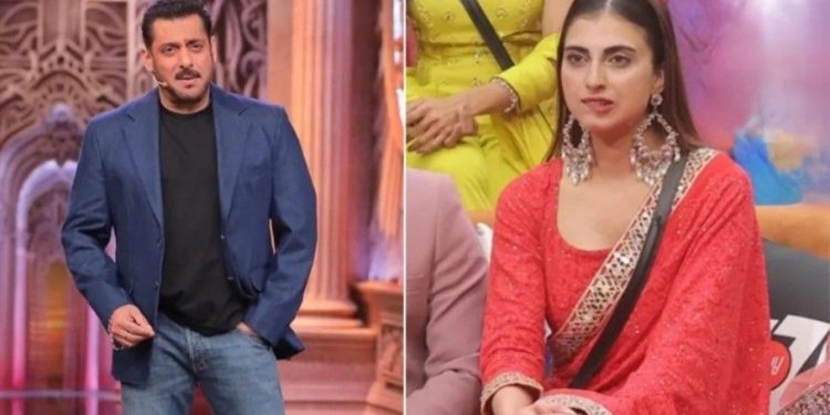 বিগ বসের প্রতিযোগী ফারহানা সম্পর্কে নারী বিদ্বেষী মন্তব্য করে সমালোচিত হচ্ছেন সালমান খান