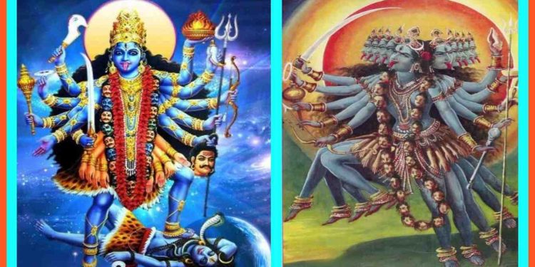 মহাকালী ধ্যানমন্ত্র  : দেবীর কৃপালাভের জন্য ভূতচতুর্দশীর রাতে  জপ করুন