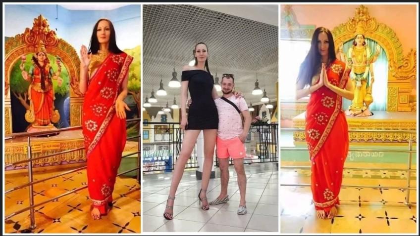 বিশ্বের দীর্ঘাঙ্গী রুশ মডেল ও বাস্কেটবল খেলোয়াড় ইয়েকাতেরিনা লিসিনা হিন্দুধর্ম গ্রহণ করেছেন !