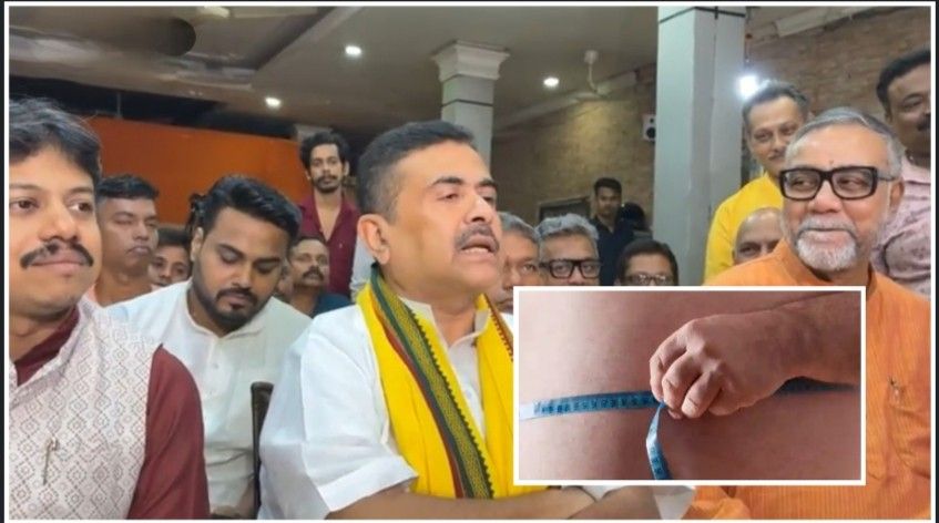 পিজির ট্রাফিক আউটপোস্টের ওসির স্ফিত মধ্য প্রদেশ দেখলেই বুঝতে পারবেন পুলিশের কত অধঃপতন হয়েছে : শুভেন্দু অধিকারী 