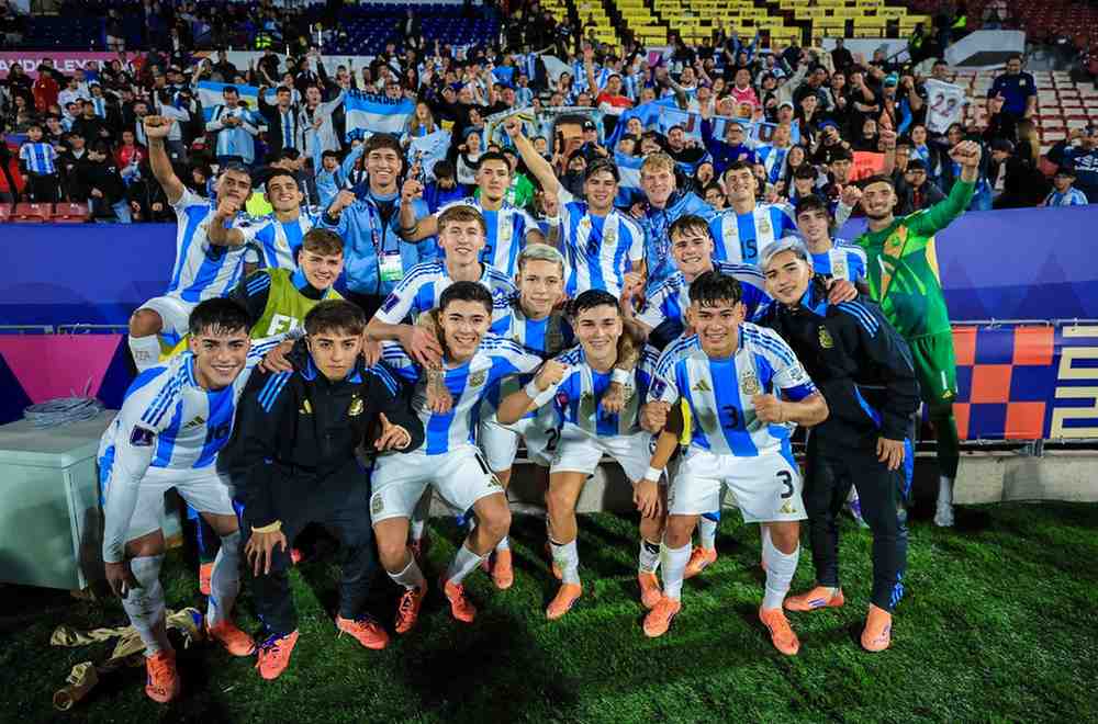 ফিফা অনূর্ধ্ব-২০ বিশ্বকাপের ফাইনালে উঠেছে আর্জেন্টিনা 