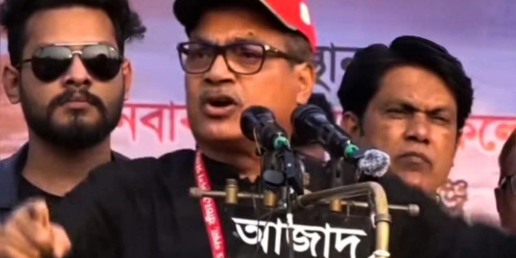 “পূজা হচ্ছে শয়তানের ইবাদত, আর রোজা হচ্ছে আল্লার ইবাদত” : প্রকাশ্য জনসভায় হিন্দু বিদ্বেষী ভাষণ বিএনপি নেতা হারুনুর রশিদ হারুনের 