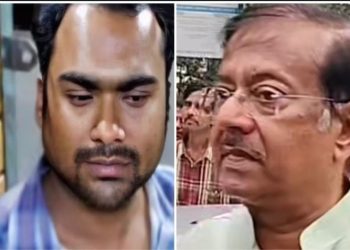 রেশন দুর্নীতি কান্ডে জেলে যাওয়া প্রাক্তন খাদ্যমন্ত্রী জ্যোতিপ্রিয় মল্লিকের মুখে ঘুষি মেরে গ্রেপ্তার  মানসিক ভারসাম্যহীন যুবক 