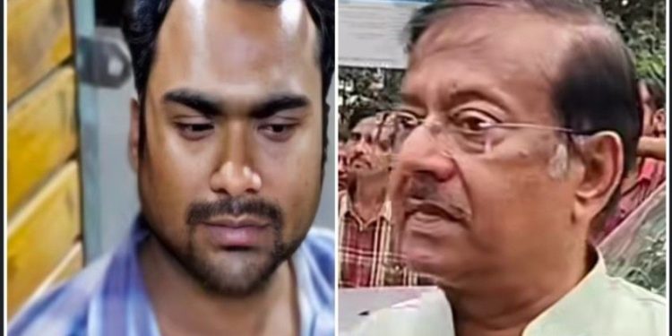 রেশন দুর্নীতি কান্ডে জেলে যাওয়া প্রাক্তন খাদ্যমন্ত্রী জ্যোতিপ্রিয় মল্লিকের মুখে ঘুষি মেরে গ্রেপ্তার  মানসিক ভারসাম্যহীন যুবক 