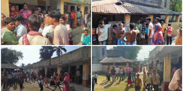 শিশুশিক্ষা কেন্দ্রের শিক্ষিকার বিরুদ্ধে মালপত্র পাচারের অভিযোগ ঘিরে উত্তেজনা কাটোয়ায় 