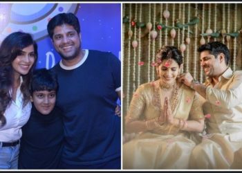 প্রাক্তন ক্রিকেটার অনিরুদ্ধ শ্রীকান্তকে বিয়ে করলেন এক সন্তানের মা জনপ্রিয় তামিল অভিনেত্রী সম্যুক্তা শান 