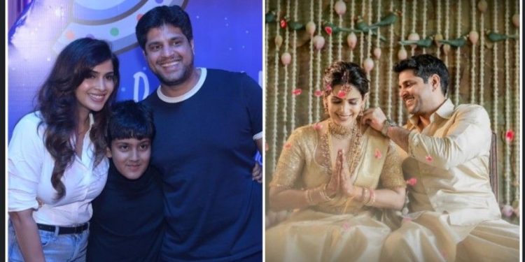 প্রাক্তন ক্রিকেটার অনিরুদ্ধ শ্রীকান্তকে বিয়ে করলেন এক সন্তানের মা জনপ্রিয় তামিল অভিনেত্রী সম্যুক্তা শান 