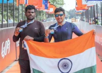 গোয়ায় অনুষ্ঠিত “আয়রনম্যান ৭০.৩ দৌড়ে” চমক দেখালেন বিজেপি সাংসদ তেজস্বী সূর্য ও তামিলনাড়ু বিজেপির প্রাক্তন সভাপতি কে. আন্নামালাই 