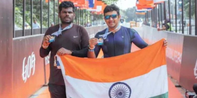 গোয়ায় অনুষ্ঠিত “আয়রনম্যান ৭০.৩ দৌড়ে” চমক দেখালেন বিজেপি সাংসদ তেজস্বী সূর্য ও তামিলনাড়ু বিজেপির প্রাক্তন সভাপতি কে. আন্নামালাই 