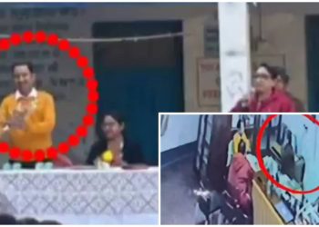 স্কুলের ভিতরেই শিক্ষিকাকে কান ধরে ওঠবস করানোর অভিযোগ তৃণমূল নেতার বিরুদ্ধে ; ভিডিও পোস্ট করে নিন্দায় সরব শুভেন্দু অধিকারী 