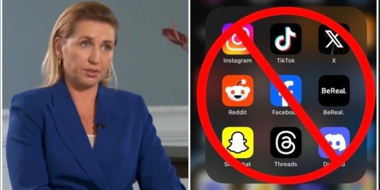 ডেনমার্কে ১৫ বছরের কম বয়সী ছেলেমেয়েদের জন্য সোশ্যাল মিডিয়া নিষিদ্ধ