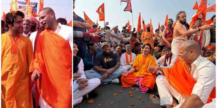 বাবা বাগেশ্বরের ‘সনাতন হিন্দু একতা পদযাত্রা’য় সামিল হলেন শিখর ধাওয়ান ; হিন্দুত্বকে শক্তিশালী করতে একজোট হওয়ার আহ্বান জানালেন