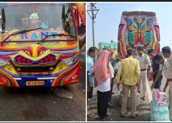 বুদ্ধগয়ায় তীর্থে যাবার পথে বর্ধমানে দুর্ঘটনার কবলে পড়লো বাংলাদেশী পূণ্যার্থীবাহী বাস, আহত ২০ 