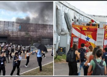 জাতিসংঘের COP30 জলবায়ু সম্মেলন ভেন্যুতে আগুন, বরাত জোরে প্রাণে বাঁচলেন ভারতের পরিবেশমন্ত্রী ভূপেন্দ্র যাদব