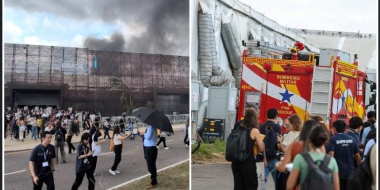 জাতিসংঘের COP30 জলবায়ু সম্মেলন ভেন্যুতে আগুন, বরাত জোরে প্রাণে বাঁচলেন ভারতের পরিবেশমন্ত্রী ভূপেন্দ্র যাদব