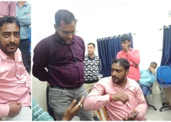 সাংবাদিক পরিচয় দিয়ে বিএলআরও-কে অবৈধ বালির গাড়ির বিরুদ্ধে অভিযান বন্ধের  হুমকি দিতে এসে পাকড়াও বালি  সিন্ডিকেটের এক পান্ডা 