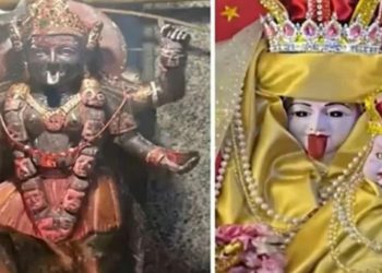 মুম্বাইয়ের মন্দিরে দেবী কালী মূর্তিকে খ্রিস্টানদের মাদার মেরিতে রূপান্তরিত করা পুরোহিত গ্রেপ্তার