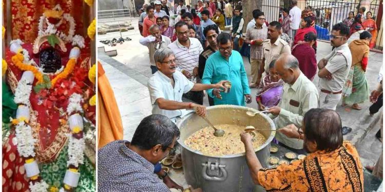বর্ধমানের অধিষ্ঠাত্রী দেবী সর্বমঙ্গলাকে নতুন অন্ন উৎসর্গ করে রাঢ়বঙ্গে নবান্নের উৎসবের সূচনা হয়