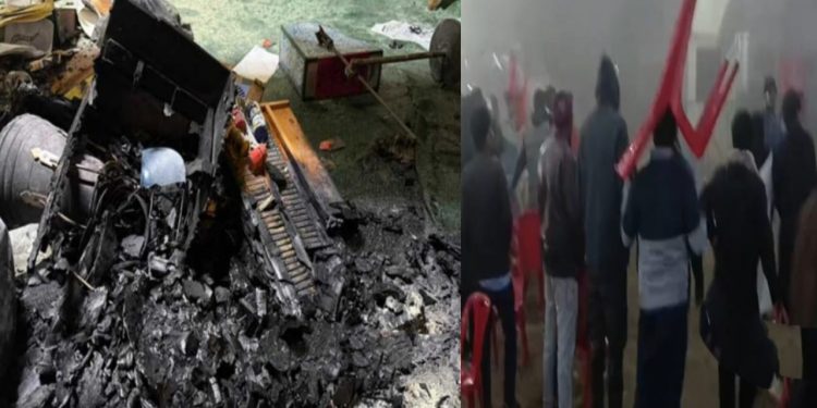 গানবাজনা হারাম ! ফরিদপুরে জেমসের কনসার্টে ইসলামপন্থীদের হামলা ও ভাঙচুর 