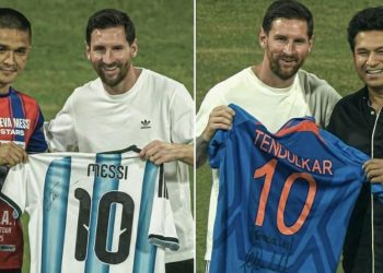 মেসি, শচীন, ছেত্রী একই মঞ্চে; ওয়াংখেড়ে স্টেডিয়াম আরেকটি ঐতিহাসিক ঘটনার সাক্ষী 